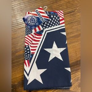 NWT American Patriotic Bandanna